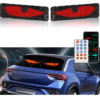 Светещи LED очи за предно стъкло, дяволски очи Devil Eyes 60/12см Арт.№: 38666