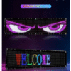 Светещи LED очи за предно стъкло, дяволски очи Devil Eyes 60/12см Арт.№: 38666