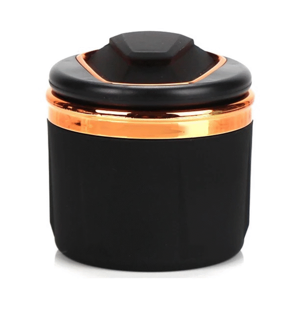 Пепелник за кола с диод и вътрешна керамична чаша - T74