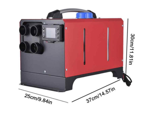 pec2 Дизелова суха печка с куфар и алуминиево ядро, 12V/24V 8KW Арт.№: T522