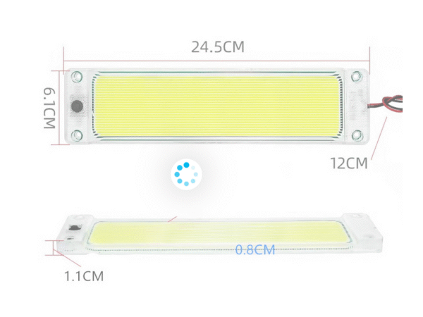 1бр. Плафон за интериорно осветление - 12/24V Арт.№: NA307