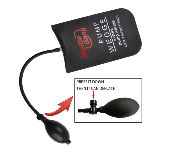 pom10 Комплект инструменти за отваряне на автомобилни врати с помпа - 9 части