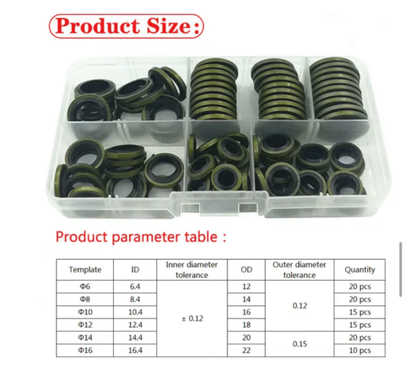 Хидравлични О - пръстени 100бр / Кутия Арт.№: NA460