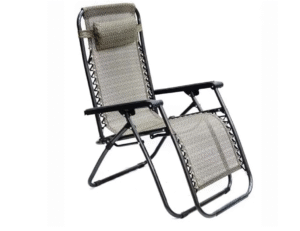 Шезлонг/Стол За плаж/градина/тераса, Сгъваем, Нулева гравитация, Облегалка за глава Арт.№: T194