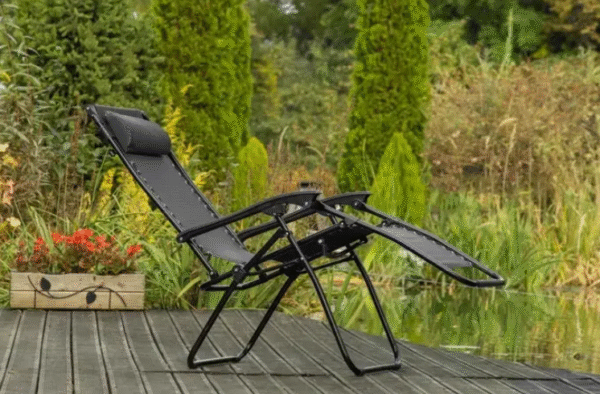 Шезлонг/Стол За плаж/градина/тераса, Сгъваем, Нулева гравитация, Облегалка за глава Арт.№: T194