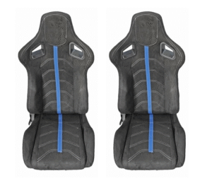 Спортни седалки тип рекаро - сини Арт.№: 185180