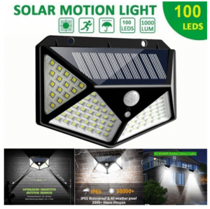 1бр. Сензорна соларна лампа, лампа със сензор за движение КОД: CL100