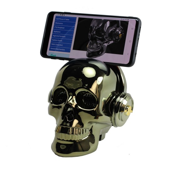 Безжична колона череп - SKULL KMS-E80 Арт.№: KMS-E80