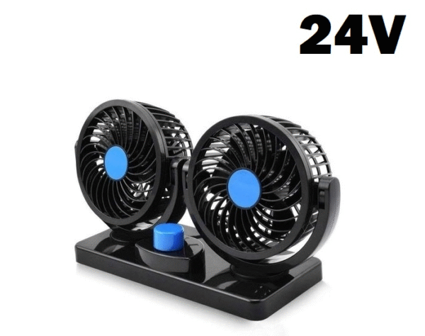 Вентилатор за автомобили двоен 24V - 4''