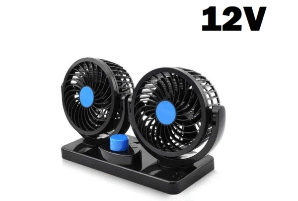 Вентилатор за автобомили двоен - 12V 4''