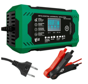 Зарядно устройство за акумулатор 6А , 12V , 2AH-100AH , ROCKFORCE Арт.№: RF100AH