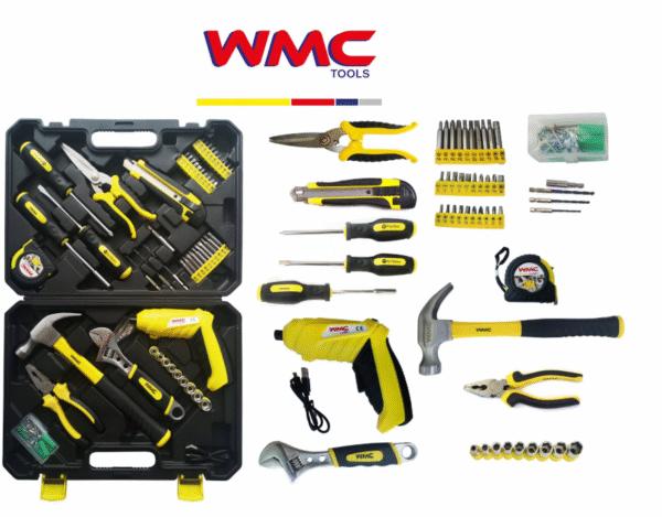 Куфар WMC 110 части + акумулаторна отвертка WMC