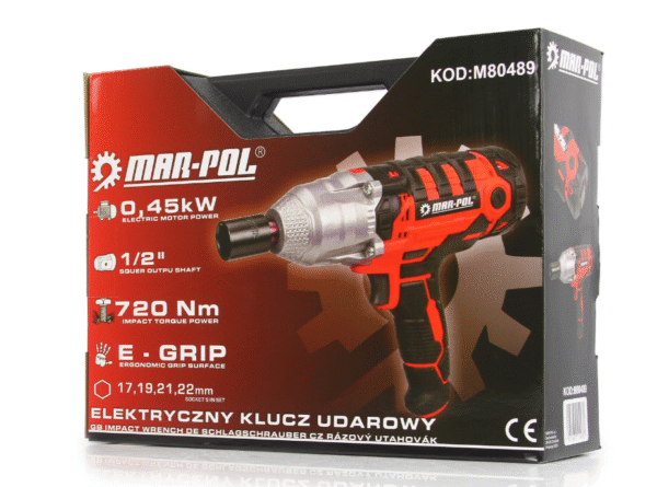Електрически гайковерт 1/2 720Nm Mar-Pol