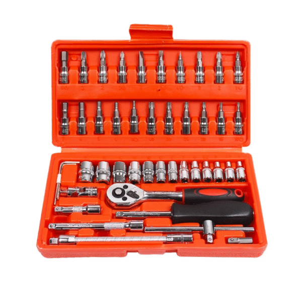 Гедоре 46 части, 4 - 14 mm, PH/PZ/T, 1/4