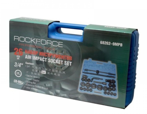 Гедоре 3/4, 12-стен удърни 26 части RockForce