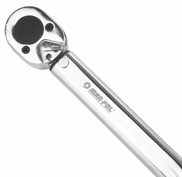h1 Динамометричен ключ 1/2" 28–210 Nm+комплект вложки(17, 19, 21 мм)+удължител 125мм Mar-Pol