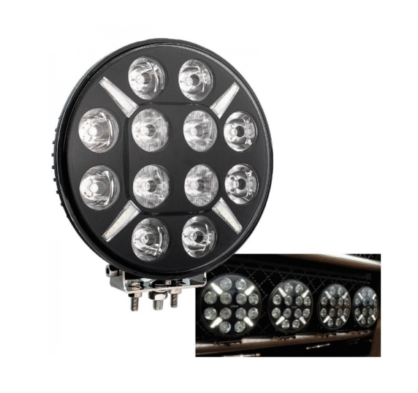 LED Халоген 9 инча Ø 218 мм / Работна лампа с дневна светлина 12 / 24V - NA550