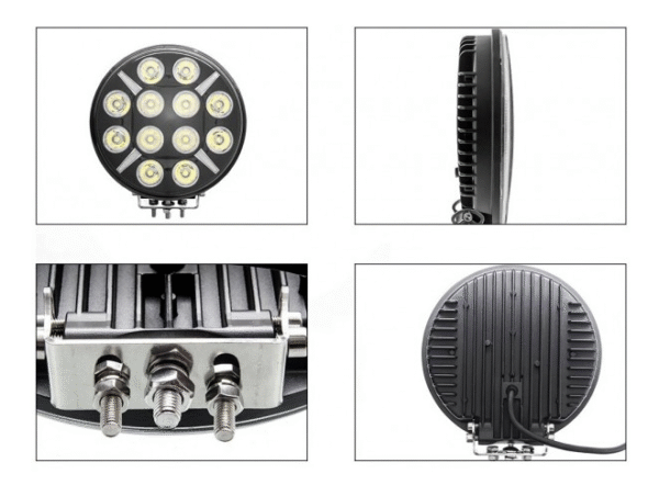 LED Халоген 9 инча Ø 218 мм / Работна лампа с дневна светлина 12 / 24V - NA550
