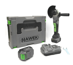 Ъглошлайф акумулаторен 125мм , 36v , HAWEK , HW-3002