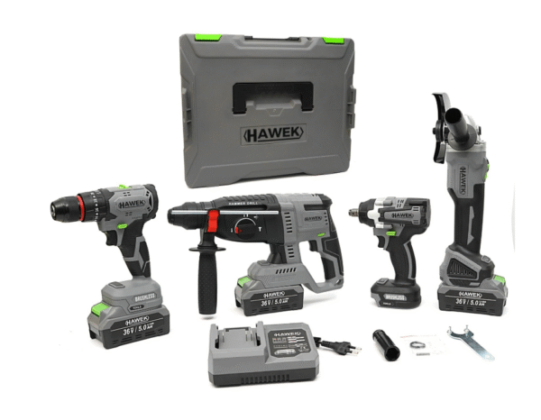 Акумулаторни инструменти 4 части 36v , HAWEK , HW-3008