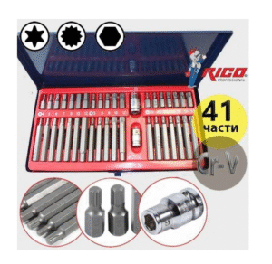 КОМПЛЕКТ НАКРАЙНИЦИ ЗА ГЕДОРЕ RICO 41 ЧАСТИ