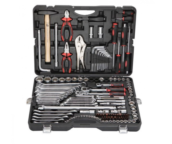 ki`1 КУФАР С ИНСТРУМЕНТИ ROCK FORCE PREMIUM (ГЕДОРЕ) 142 + 6 ЧАСТИ