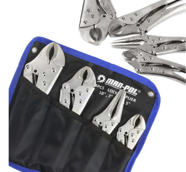 КОМПЛЕКТ КЛЕЩИ ЧИРАЦИ 4 БРОЯ MAR-POL