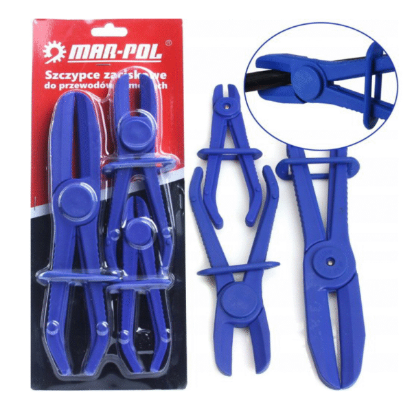 kl1` Клещи 3бр за пристягане на гумени маркучи