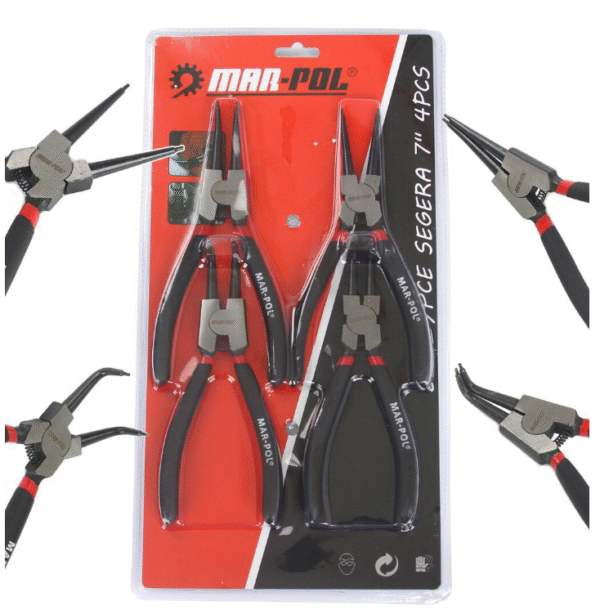 kl`2 Комплект зегер клещи 4 части 180 мм Mar-Pol