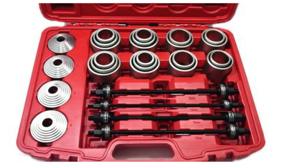 Комплект за монтаж и демонтаж на тампони и селенови втулки универсален