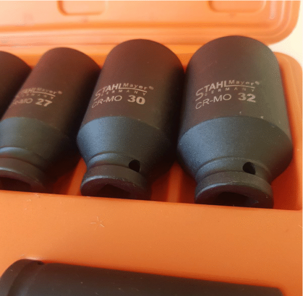 Комплект ударни вложки 15броя 1/2" StahlMayer