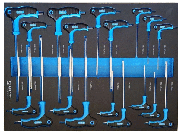 Количка с инструменти 7 чекмеджета 156 StahLmayer професионална