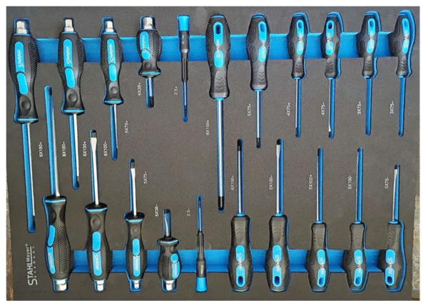 Количка с инструменти 7 чекмеджета 156 StahLmayer професионална