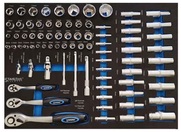 Количка с инструменти 7 чекмеджета 156 StahLmayer професионална