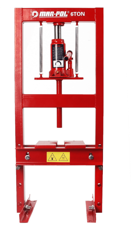 ХИДРАВЛИЧНА ПРЕСА С КРИК 6 ТОНА MAR-POL Арт.№: MP06