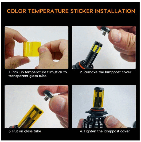 kru6 300W крушки за фар 8LED H7 6000K 12V