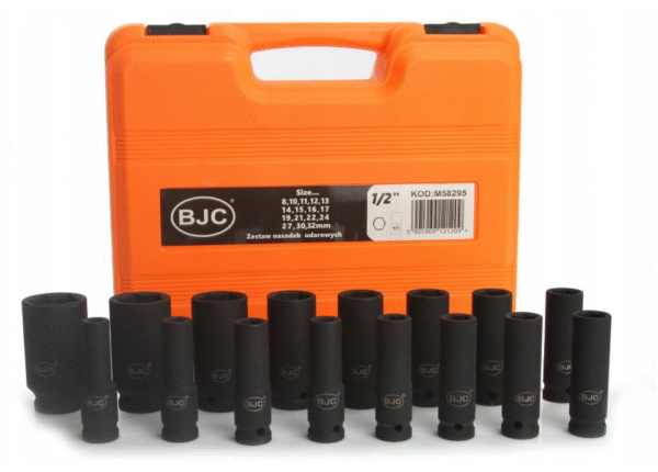 КОМПЛЕКТ УДАРНИ ВЛОЖКИ 16 ЧАСТИ BJC