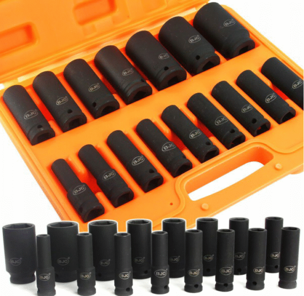 КОМПЛЕКТ УДАРНИ ВЛОЖКИ 16 ЧАСТИ BJC