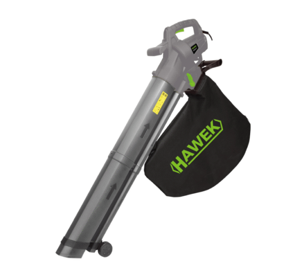Листосъбирач 3500W с Три Режима Събиране,Издухване и Раздробяване HAWEK с 2 торби