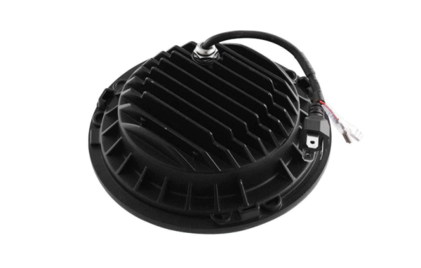 Комплект Кръгли LED фарове 7" 70W H4 букса, къси, дълги, дневни и мигач