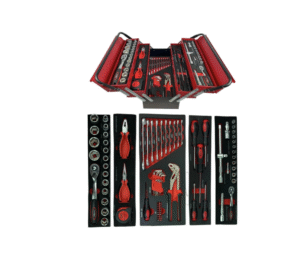 mf Метален куфар с инструменти 85ч. KraftWelle