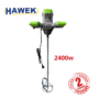 Строителен миксер – бъркалка за бетон HAWEK 2400W