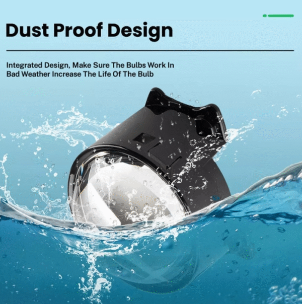 Комплект 3D LED фарове халогени дяволски очи Devil Eyes с лупи 3"инча 8см 12V Арт.№: T652