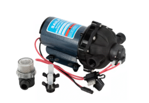 Хидрофорна водна помпа 12V, 20.8 L/m, 5 мембранна