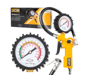 Пистолет с манометър за помпане на гуми JCB , RP8037-2