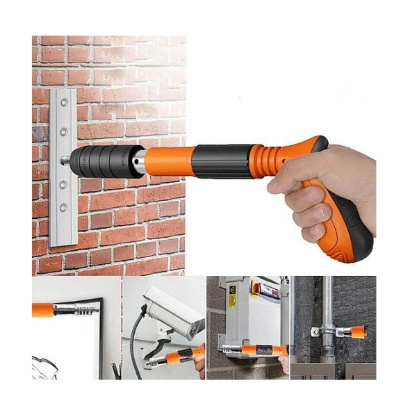 Професионален мини пистолет за пирони + подарък 100 бр пирони