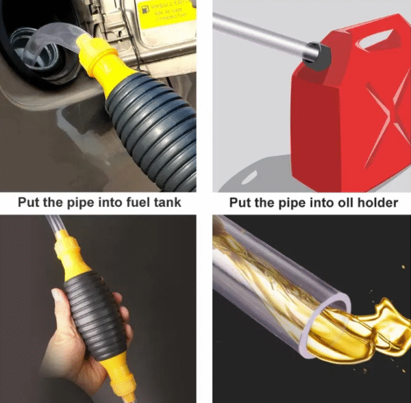 pomp3 Ръчна помпа за гориво с маркуч