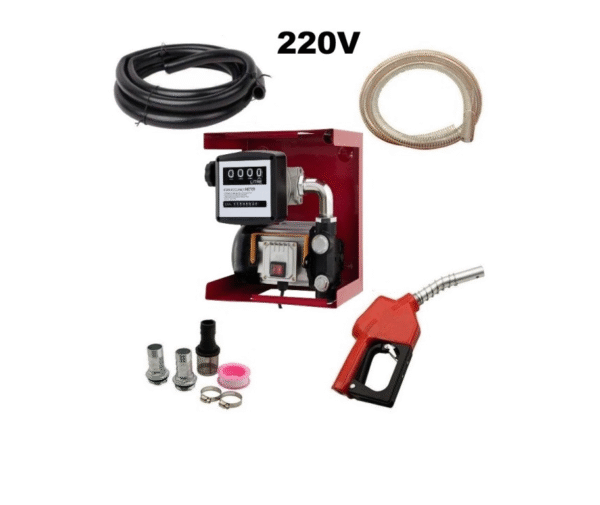 r2 Електрическа помпа за източване на гориво тип бензиностанция 220V