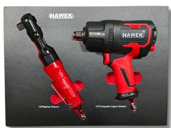 sh13 Професионален шкаф с инструменти HAWEK с 12 чекмеджета