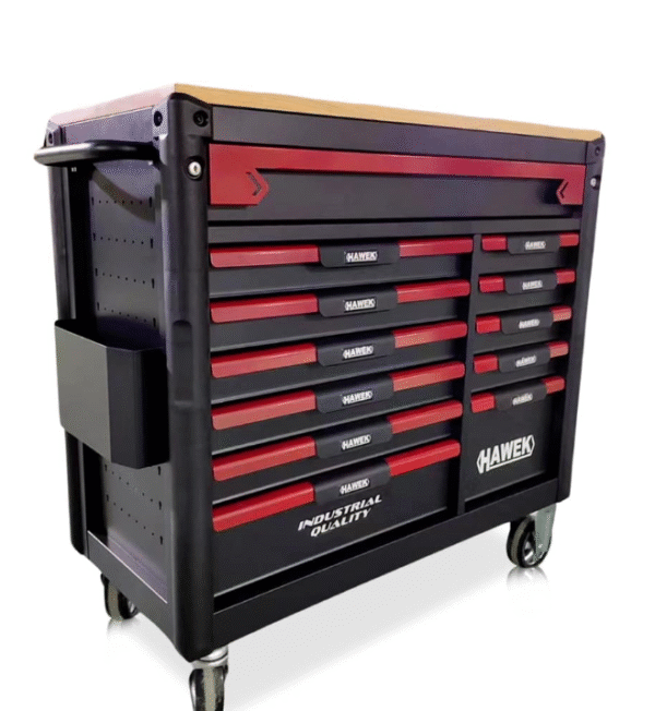 sh2 Професионален шкаф с инструменти HAWEK с 12 чекмеджета